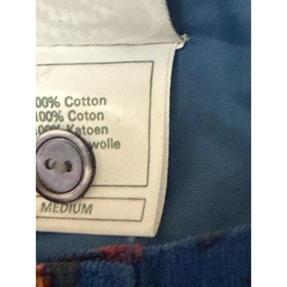 Laura Ashley Floral Corduroy VTG Baggy Jumpsuit Size Medium 80/90s Great Britain - Picture 14 of 15